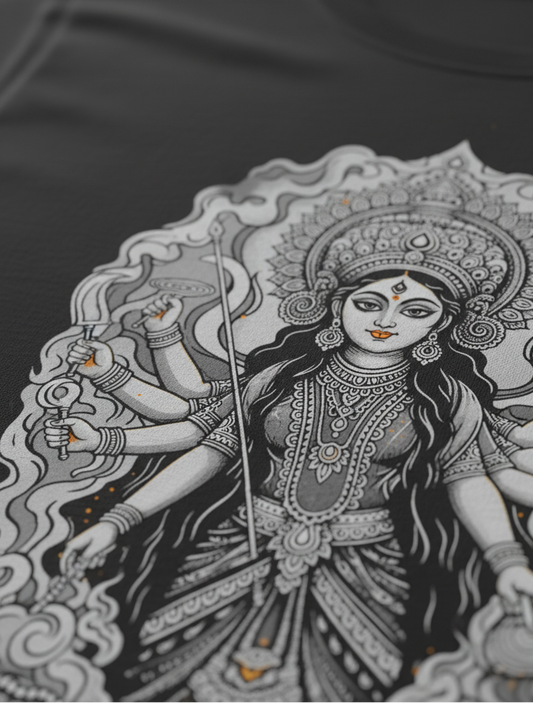 Shakti Spiritual Oversized Graphic Tee | The Fifth Thread