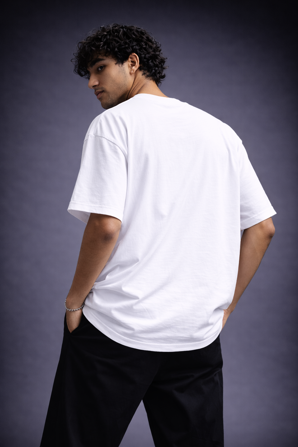 Chromatic Burst Oversized Graphic Tee | The Fifth Thread
