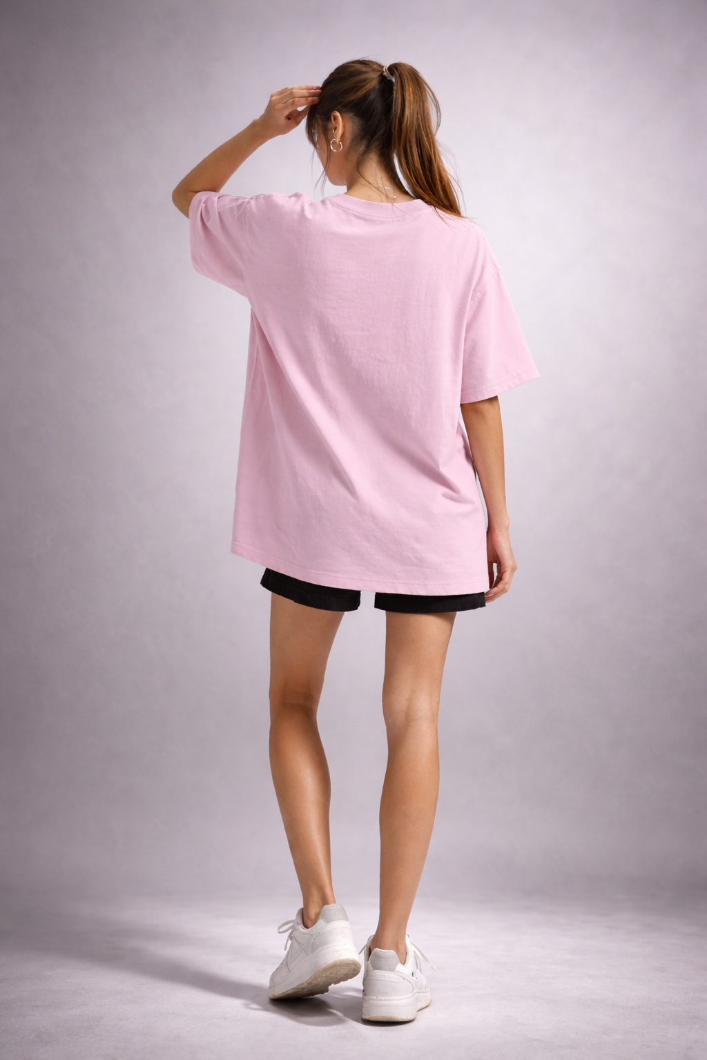 Sculpted Heart Oversized Graphic Tee | The Fifth Thread