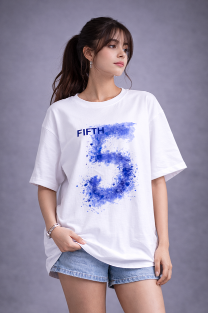 Core Five Oversized Graphic Tee | The Fifth Thread