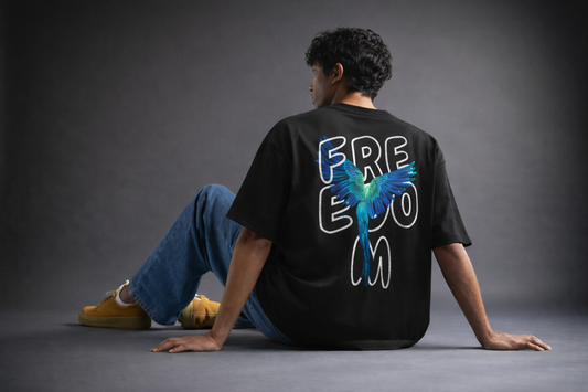 Freedom Oversized Graphic Tee | The Fifth Thread