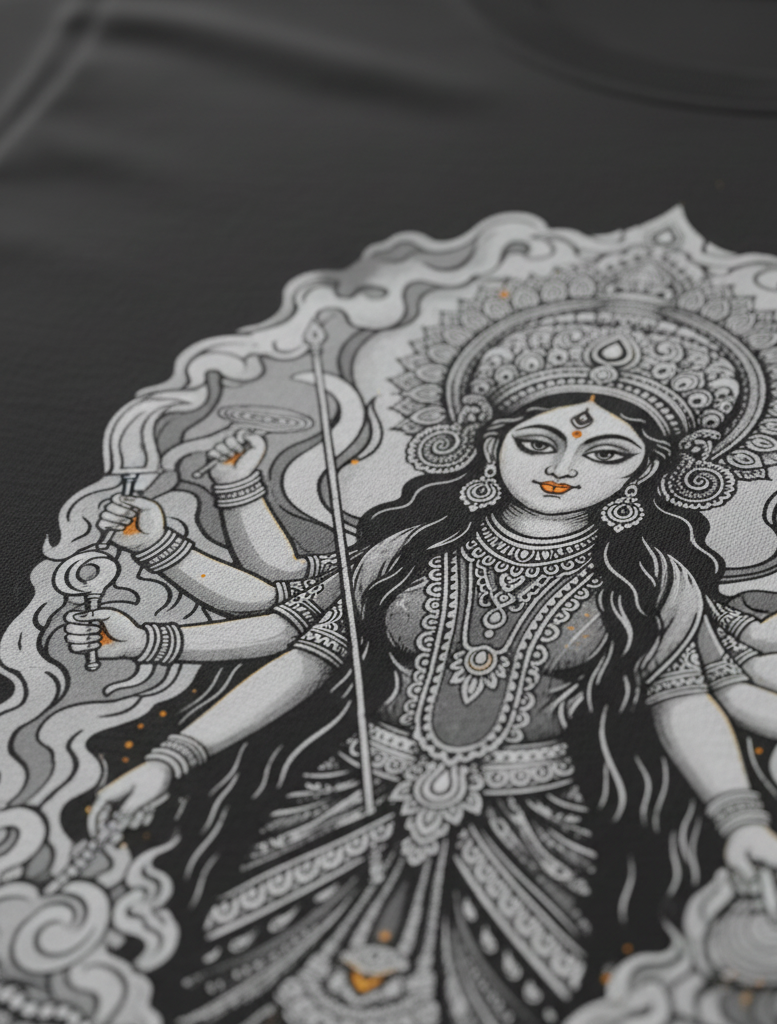 Shakti Spiritual Oversized Graphic Tee | The Fifth Thread