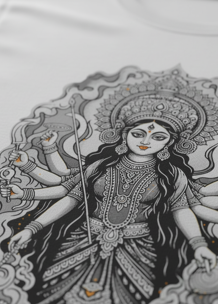 Shakti Spiritual Oversized Graphic Tee | The Fifth Thread