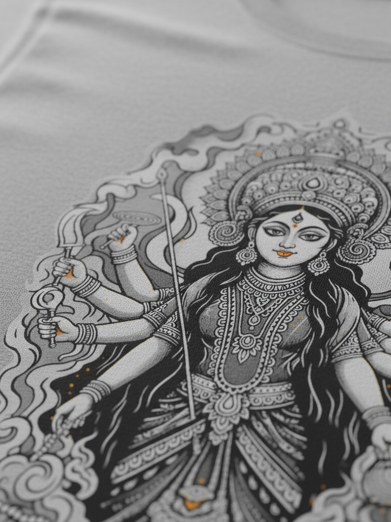 Shakti Spiritual Oversized Graphic Tee | The Fifth Thread