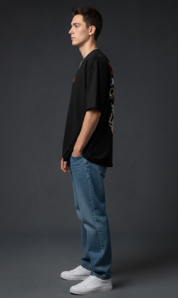 Naruto Oversized Anime Graphic Tee | The Fifth Thread