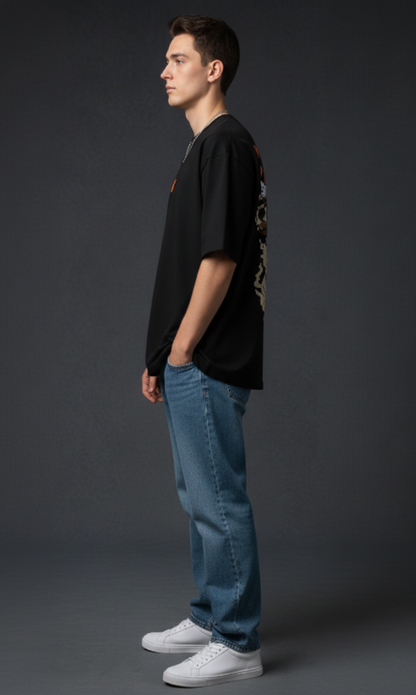 Naruto Oversized Anime Graphic Tee | The Fifth Thread