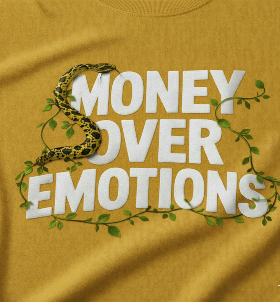 Emotion Oversized Graphic Tee | The Fifth Thread