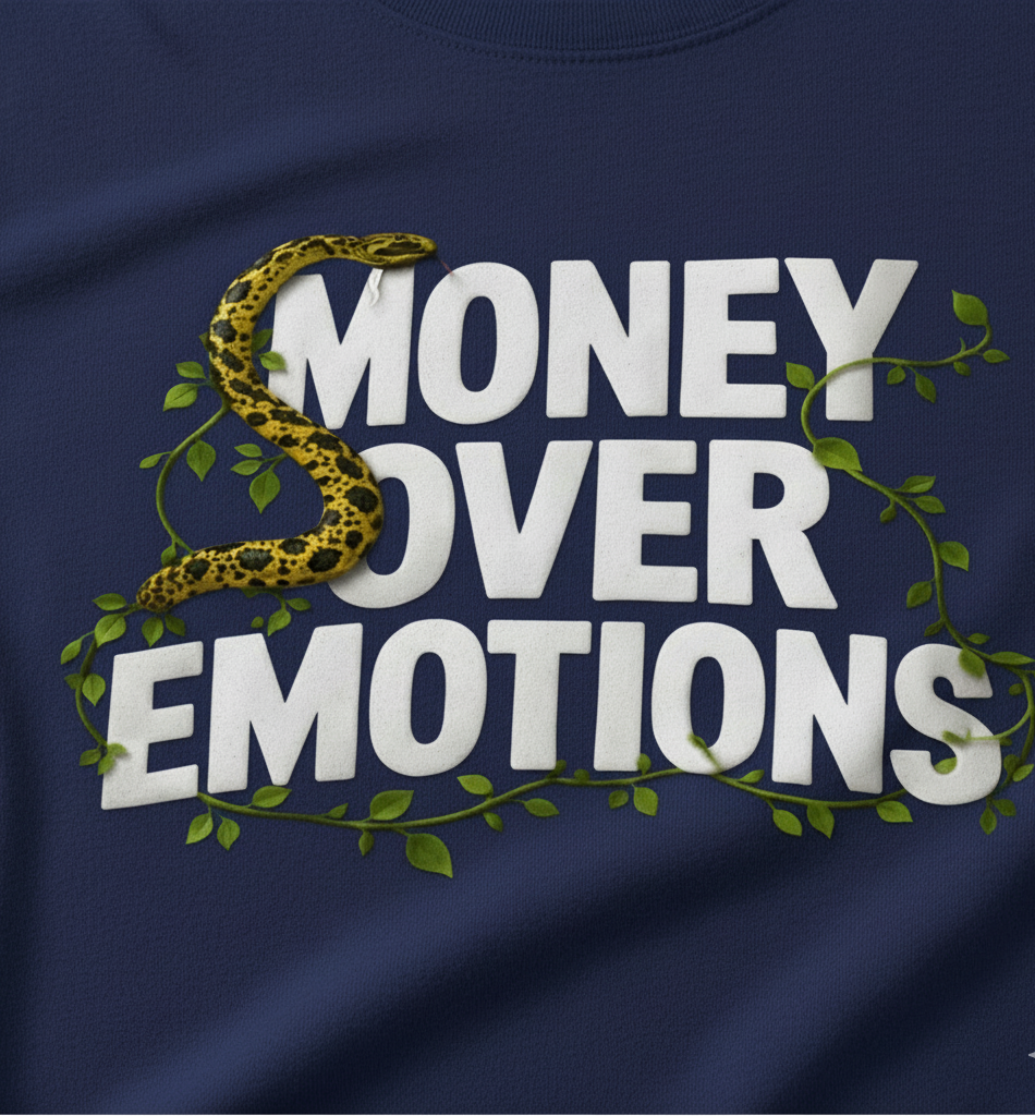 Emotion Oversized Graphic Tee | The Fifth Thread