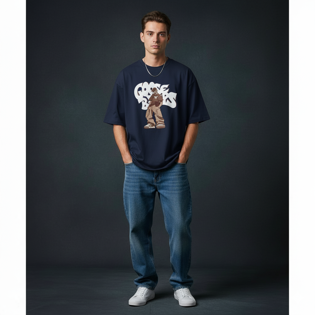 Goosebumps Oversized Graphic Tee | The Fifth Thread