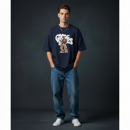 Goosebumps Oversized Graphic Tee | The Fifth Thread