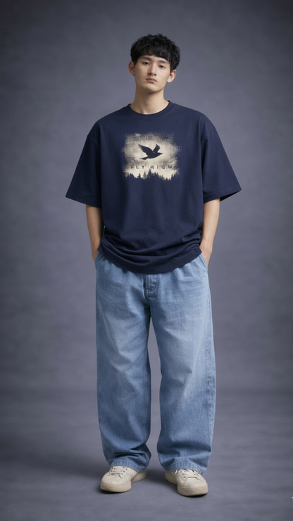 Fifth Horizon Oversized Graphic Tee | The Fifth Thread