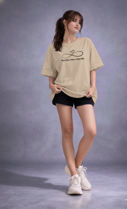 Infinite Intention Oversized Graphic Tee | The Fifth Thread