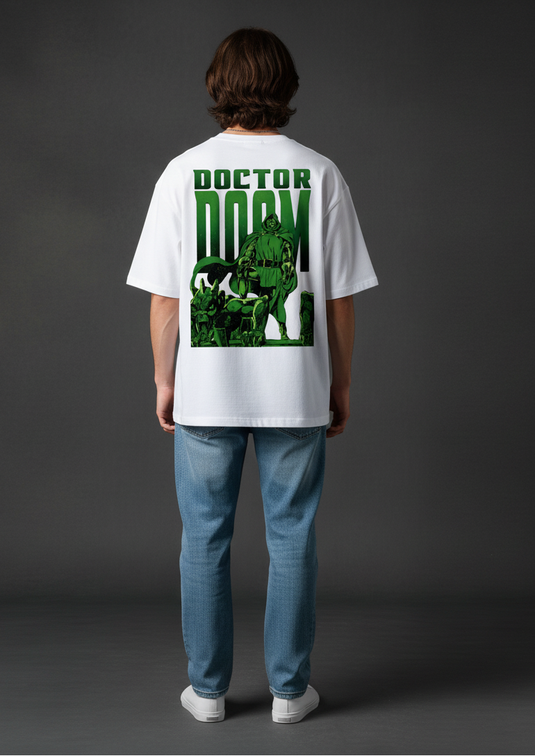 Dr. Doom Oversized Superhero Tee | The Fifth Thread