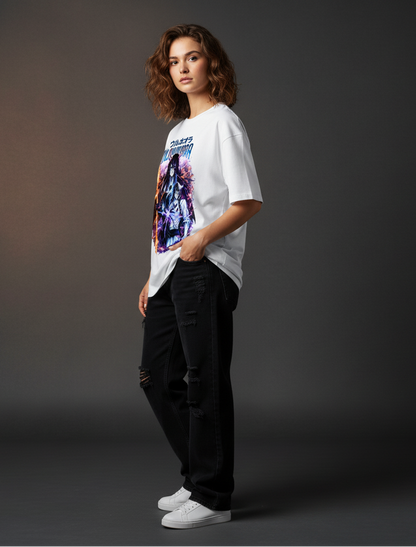 Ulquiorra Anime Oversized Graphic Tee | The Fifth Thread