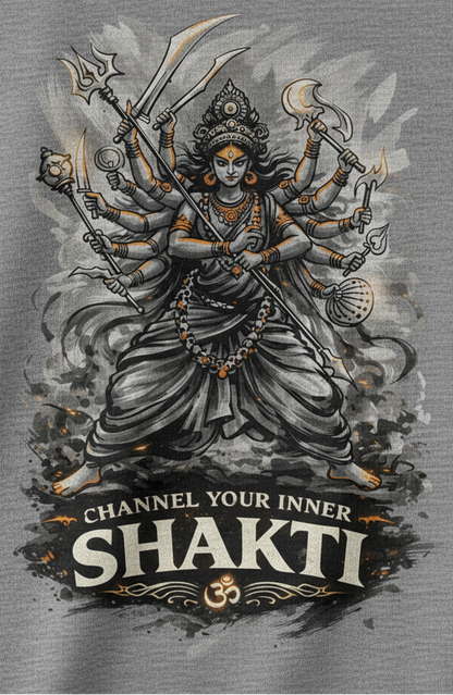 Shakti Spiritual Oversized Graphic Tee | The Fifth Thread